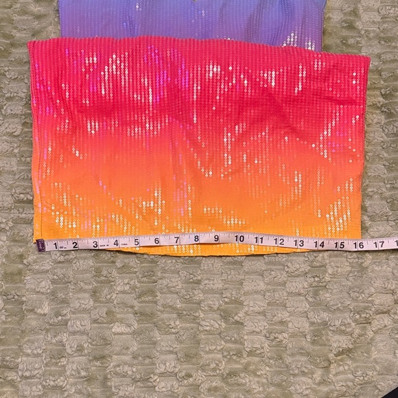 Fashion Nova women’s small rainbow Sequin Mini Dress - Picture 9 of 16